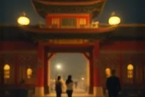 傍晚五点三十分的通勤电车车厢