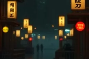 同一条街同一角度不同季节的拼接画面